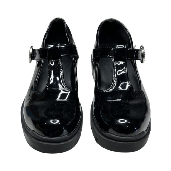 Steve Madden Suzey Black Patent Leather Mary Jane Shoes - Picture 7 of 7